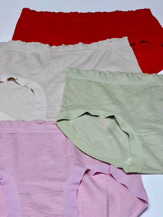 Seamless High-Waist Comfort Cotton Panty